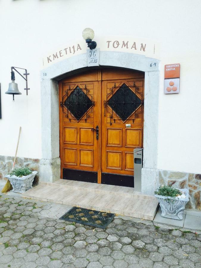 Turisticna Kmetija Toman Vila Gornji Grad Exterior foto